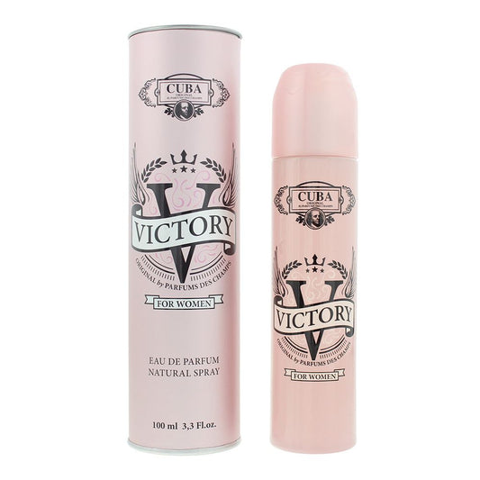 Cuba Victory For Women Eau de Parfum 100ml Womens Fragrance Spray