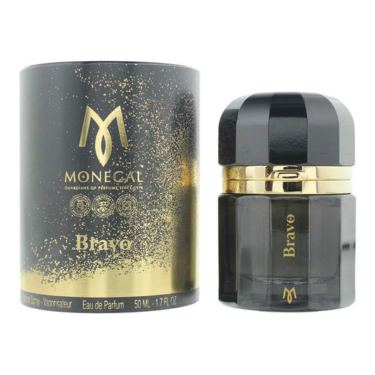 Ramon Monegal Bravo Eau de Parfum 50ml Round Box Spray Unisex Fragrance