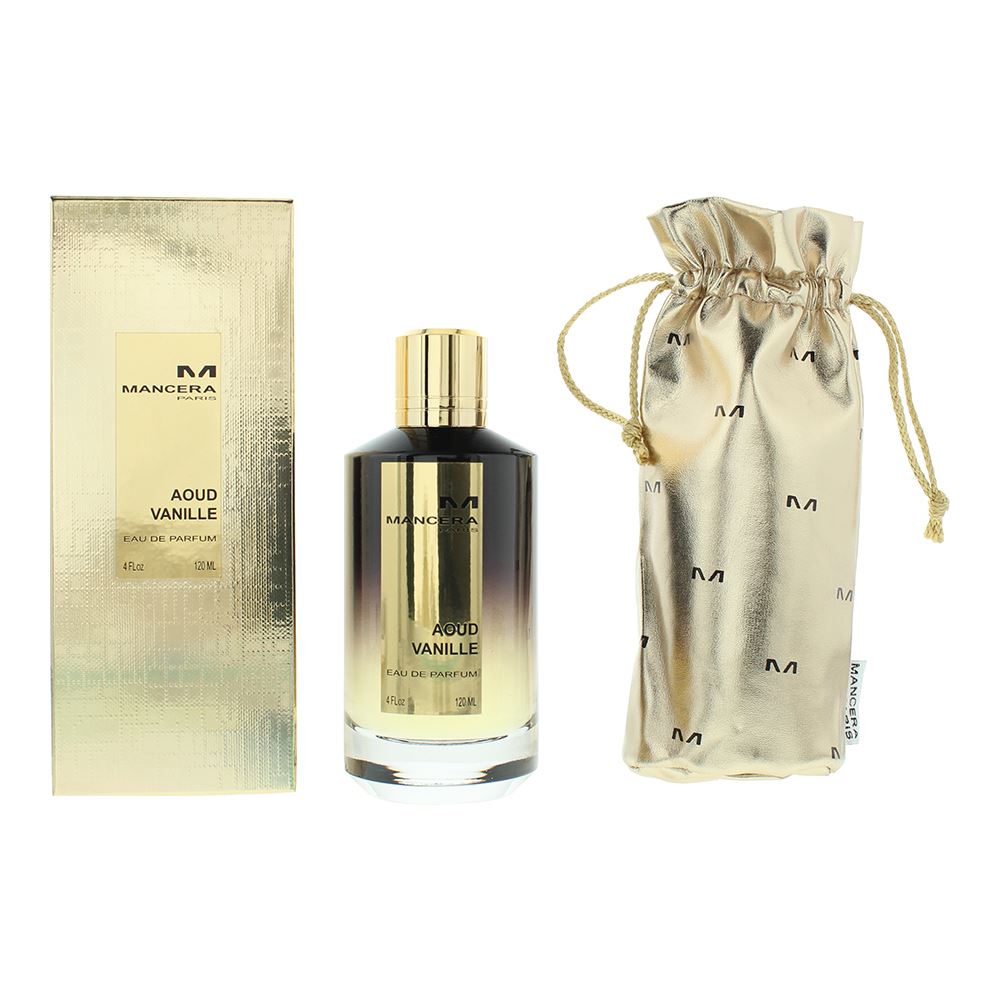 Mancera Paris Aoud Vanille Eau de Parfum 120ml Unisex Fragrance Spray