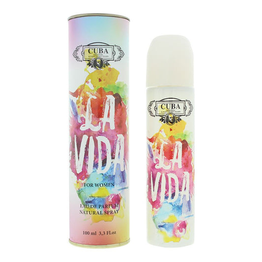 Cuba La Vida For Women Eau de Parfum 100ml Womens Fragrance Spray