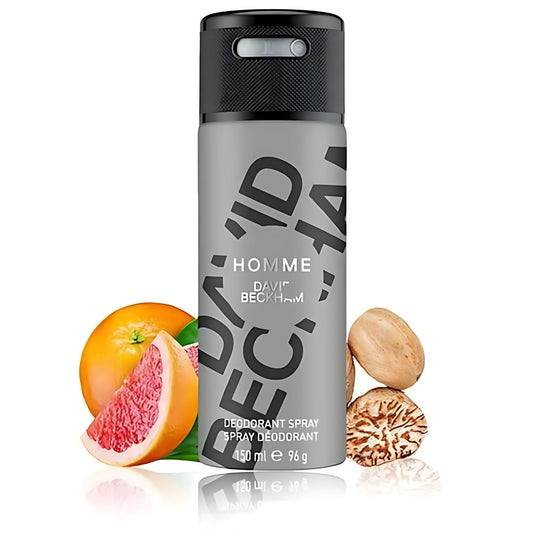David Beckham Homme Lightly Scented Deodorant Body Spray 150ml Clean Yet Classic