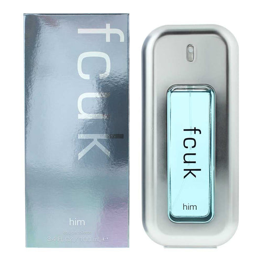 FCUK Him Eau de Toilette 100ml Mens Fragrance Spray