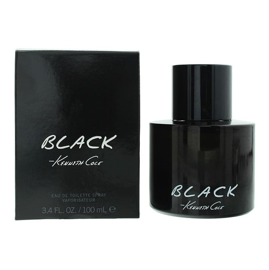 Kenneth Cole Black Eau de Toilette 100ml Mens Fragrance Spray