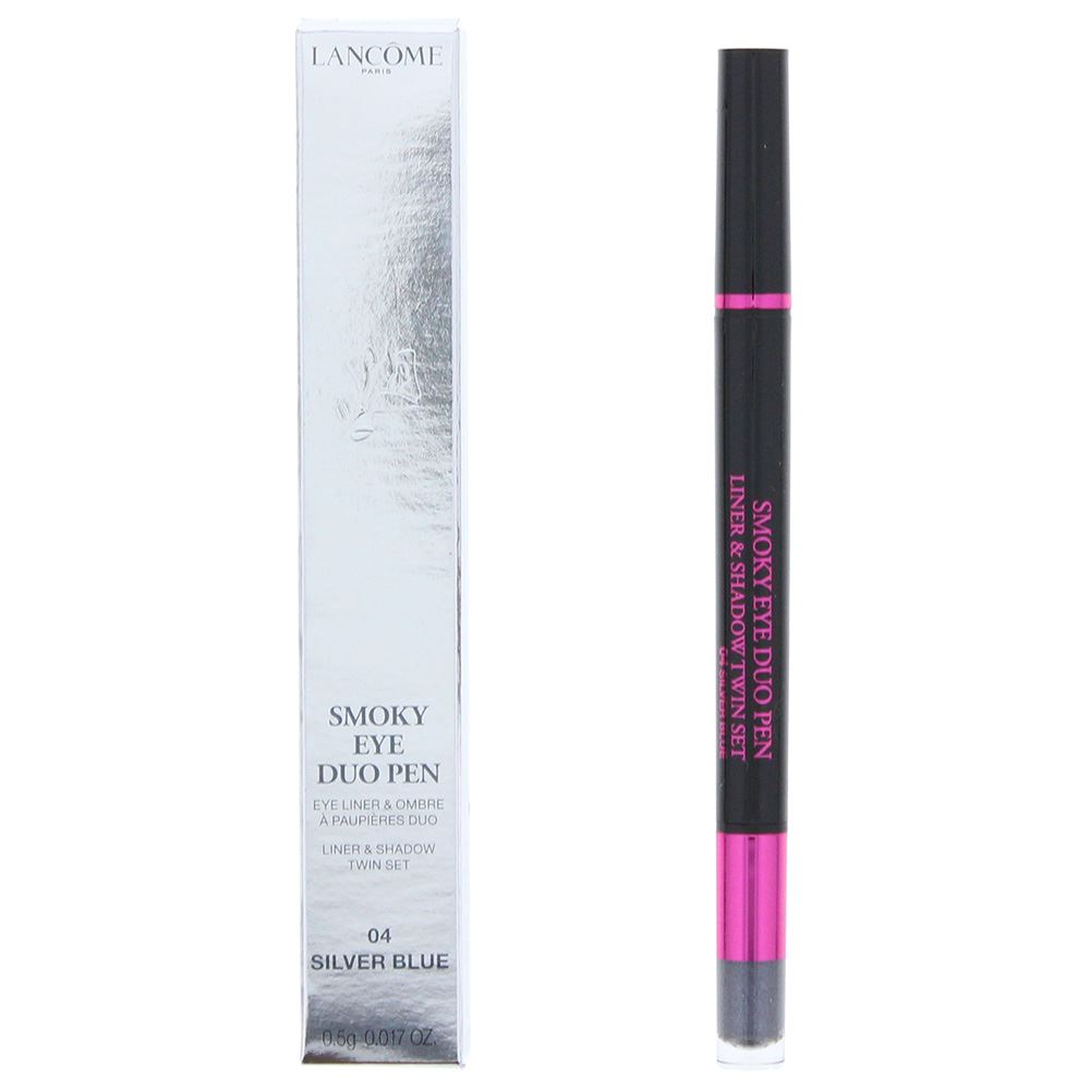 Lancome Smoky Eye Duo Pen 04 Silver Blue Eyeliner 0.5g