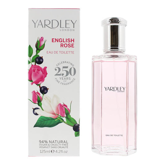 Yardley English Rose Eau de Toilette 125ml Womens Fragrance Spray
