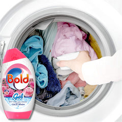 Bold Laundry Detergent Gel Liquid For Clothes Pink Blossom Fragrance 24W 840ml