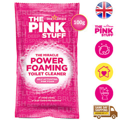 The Pink Stuff Miracle Foaming Toilet Bowl Cleaner Limescale Tough Stain Remover