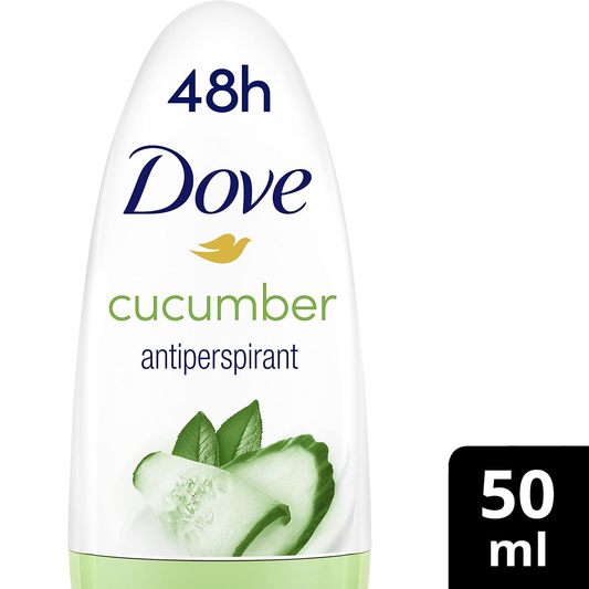 Dove Go Fresh Cucumber Roll On Deodorant 50ml 48H Antiperspirant