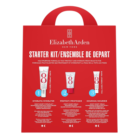 Elizabeth Arden Eight Hour HydraPlay Starter Kit 3 Piece Skincare Gift Set