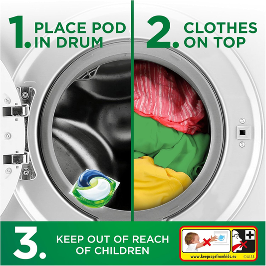 Ariel 4 in 1 Pods Colour 60 Washes – Stain & Odour Removal
