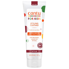 Cantu Care for Kids Styling Custard 227g Shea Butter Coconut Oil Honey Hair