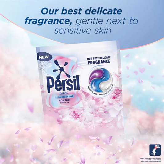 Persil Pure Heaven Scent Non Bio 44 Washes – XXL Pack