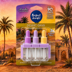 Perfect Scents Desert Oasis 3 Scent Refills – Arabic Collection Air Freshener