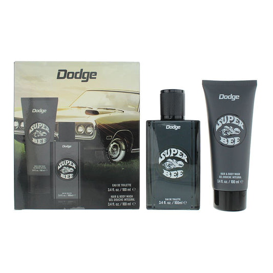 Dodge Legacy Super Bee 2 Piece Gift Set: EDT 100ml - Hair & Body Wash 100ml