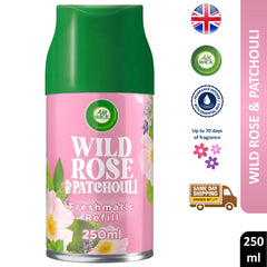 Air Wick Freshmatic Refills Automatic Spray Wild Rose & Patchouli 250ml