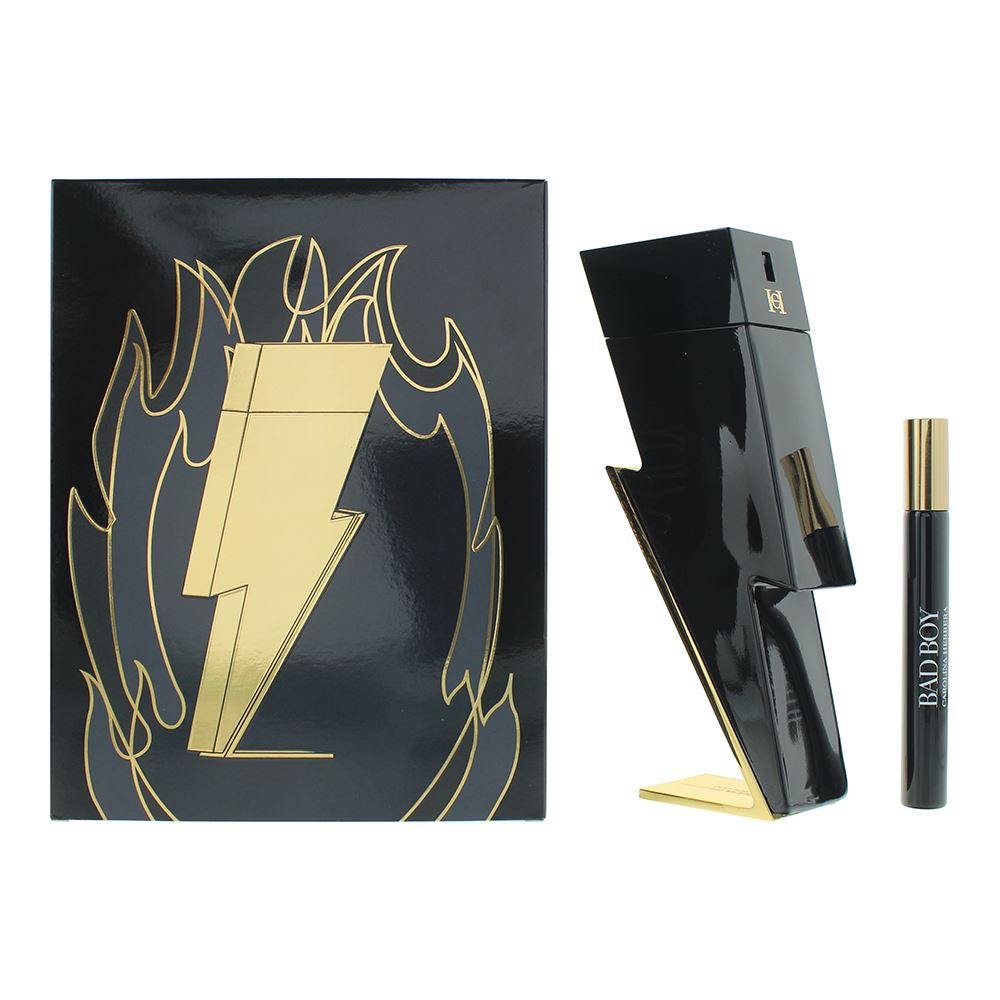 Carolina Herrera Bad Boy 2 Piece Gift Set: Eau de Toilette, EDT