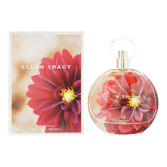 Ellen Tracy Dream Florals Red Dahlia Eau de Parfum 100ml Womens Fragrance Spray