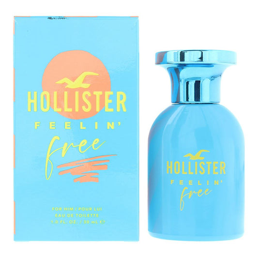 Hollister Feelin' Free For Him Eau de Toilette 30ml Mens Fragrance Spray