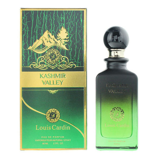 Louis Cardin Kashmir Valley Eau de Parfum 80ml Unisex Fragrance Spray