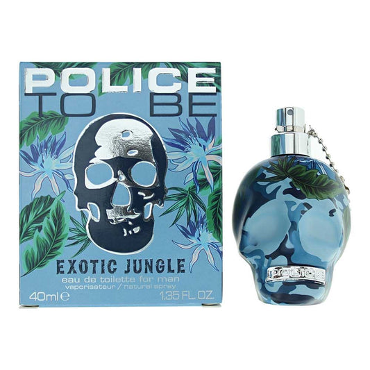 Police To Be Exotic Jungle Eau de Toilette 40ml Mens Fragrance Spray