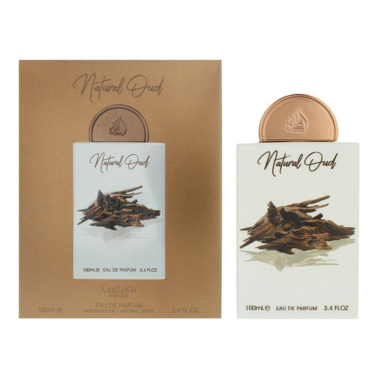 Lattafa Pride Natural Oud Eau de Parfum 100ml Unisex Fragrance Spray