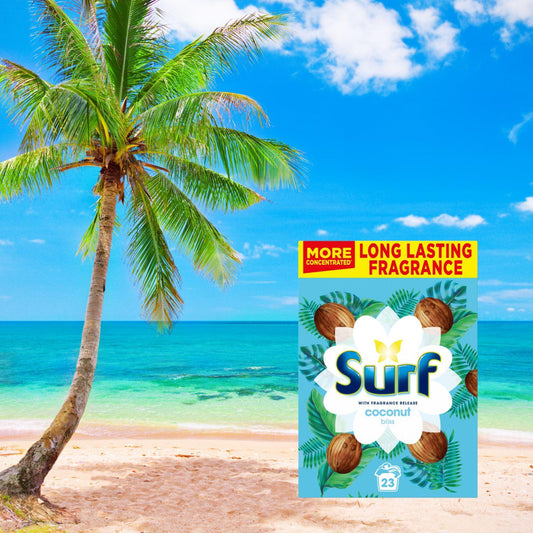 Surf Coconut Bliss Intense Burst Fragrance Concentrated Washing Powder 23W 1150g