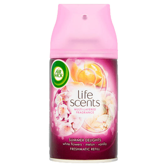 Air Wick Freshmatic Refills Automatic Spray Home Freshener Summer Delights 250ml