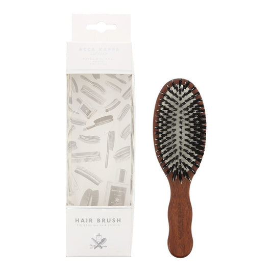 Acca Kappa Kotibe Wood Oval Mini Hair Brush For Unisex