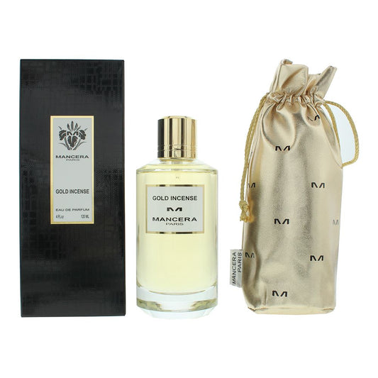 Mancera Paris Gold Incense Eau de Parfum 120ml Spray For Unisex Fragrance