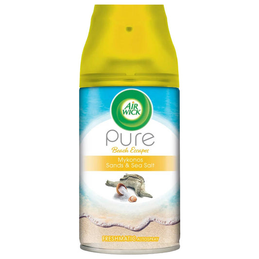 Air Wick Freshmatic Refills Automatic Spray Home Freshener Sands Sea Salt 250ml