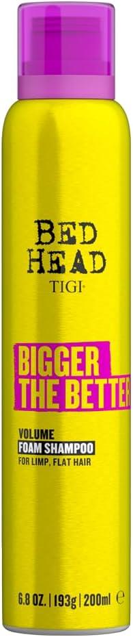 Bed Head By TIGI Bigger The Better Hair Volume Foam Shampoo Limp Fine Hair 200ml