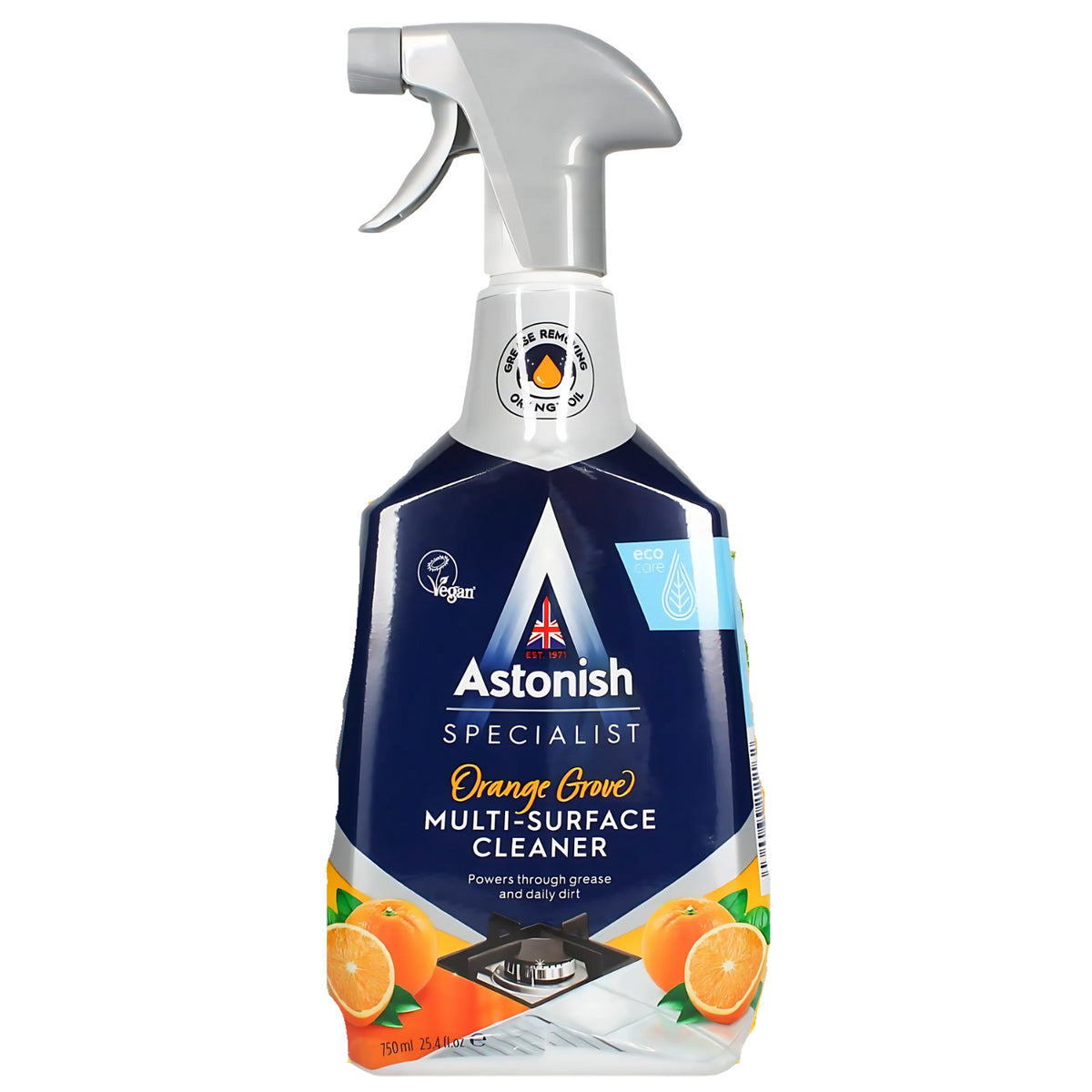 Astonish Specialist Multi Purpose Kitchen Cleaner Spray Orange Grove 750ml