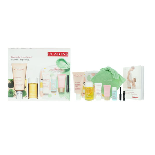 Clarins Beautiful Beginnings Marternity 6 Piece Gift Set