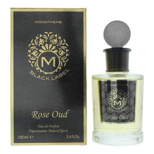 Monotheme Rose Oud Eau de Parfum 100ml Unisex Fragrance Spray