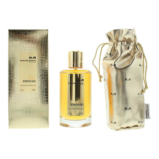 Mancera Paris Gold Intensitive Aoud Eau de Parfum 120ml Unisex Fragrance Spray