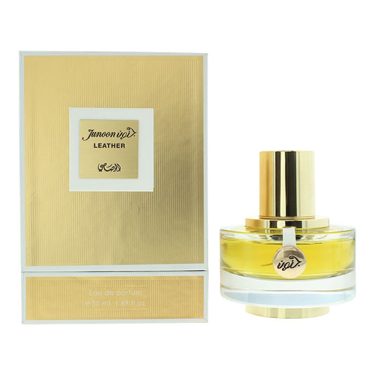 Rasasi Junoon Leather Eau de Parfum 50ml Womens Fragrance Spray