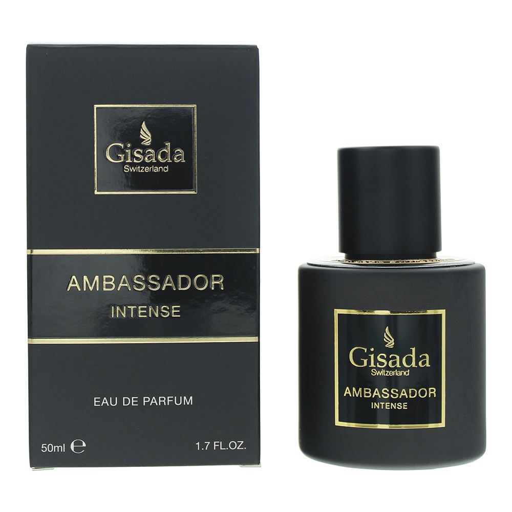 Gisada Ambassador Intense Eau de Parfum 50ml Mens Fragrance Spray