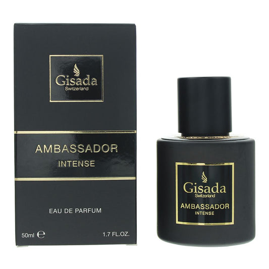 Gisada Ambassador Intense Eau de Parfum 50ml Mens Fragrance Spray
