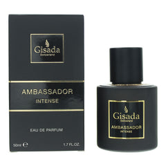 Gisada Ambassador Intense Eau de Parfum 50ml Mens Fragrance Spray
