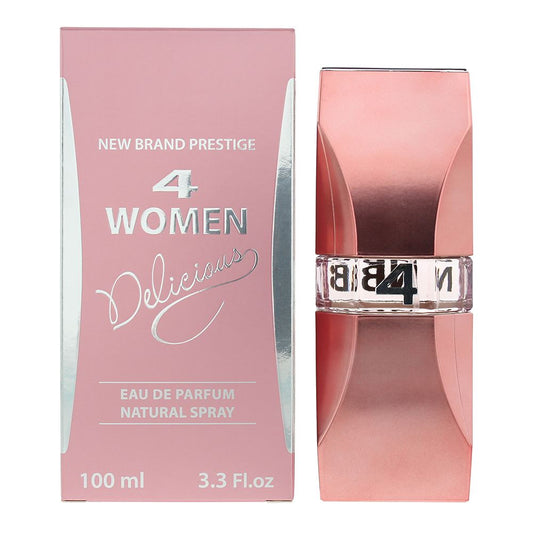 New Brand 4 Women Delicious Eau de Parfum 100ml Womens Fragrance Spray