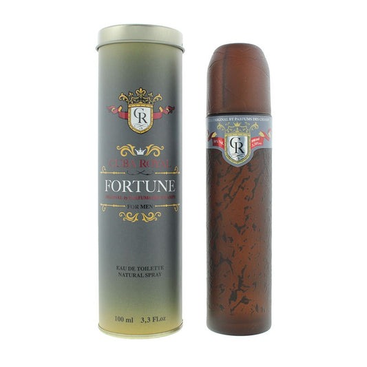 Cuba Royal Fortune For Men Eau de Toilette 100ml Mens Fragrance Spray