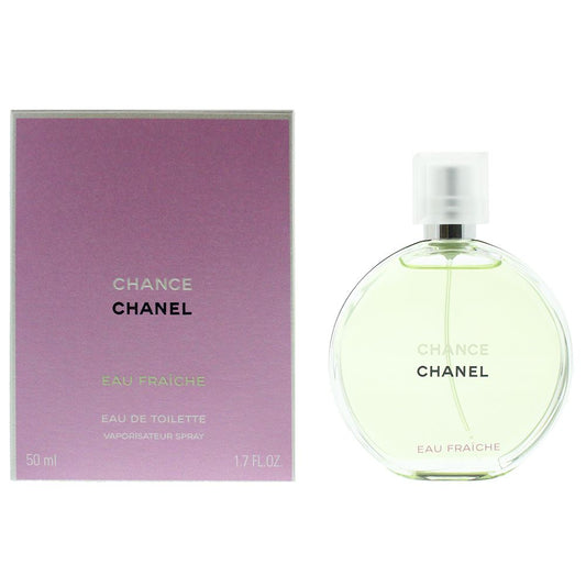 Chanel Chance Eau Fraiche Eau de Toilette 50ml Womens Fragrance Spray