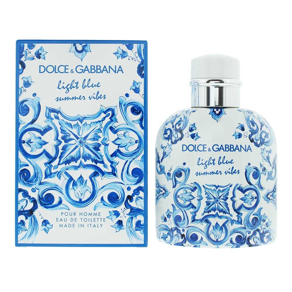 Dolce & Gabbana Light Blue Summer Vibes Pour Homme EDT 125ml Mens Spray