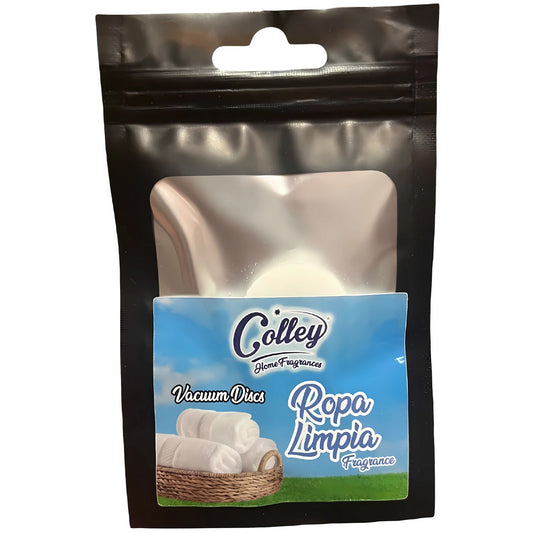 Colley Home Fragrances Ropa Limpia Fragrance Vacuum Discs (4 Pack / 34g)