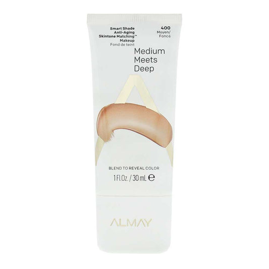 Almay Smart Shade Medium Meets Deep 400 Moyen Foundation 30ml