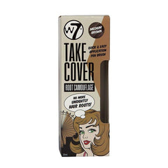 W7 Take Cover Camouflage Hair Dye Colour Stick Pen Temporary Medium Brown 20ml