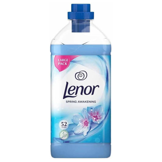 Lenor Fabric Conditioner Freshener Liquid Spring Awakening 52 Washes 1.82L