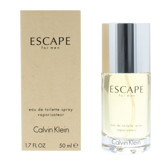 Calvin Klein Escape For Men Eau de Toilette 50ml Mens Fragrance Spray