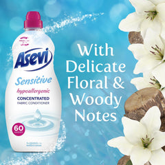 Asevi Fabric Conditioner Softener Bundle Concentrate Laundry Liquid 60W 1.38L