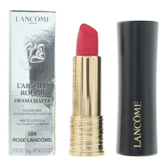 Lancome L'Absolu Rouge Drama Matte 388 Rose Lipstick 3.4g